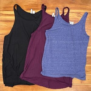 3 H&M Divided Tanks Size Small